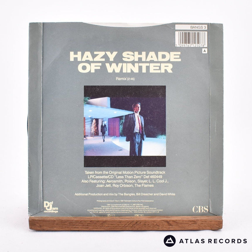 Bangles - Hazy Shade Of Winter - 7" Vinyl Record - EX/VG+