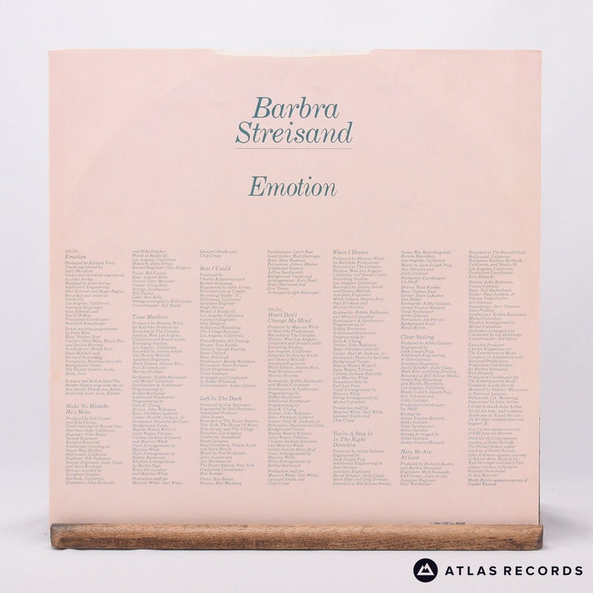 Barbra Streisand - Emotion - LP Vinyl Record - EX/VG+