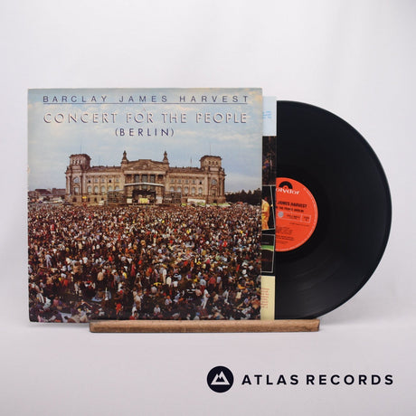 Barclay James Harvest A Concert For The People LP Vinyl Record - Front Cover & Record
