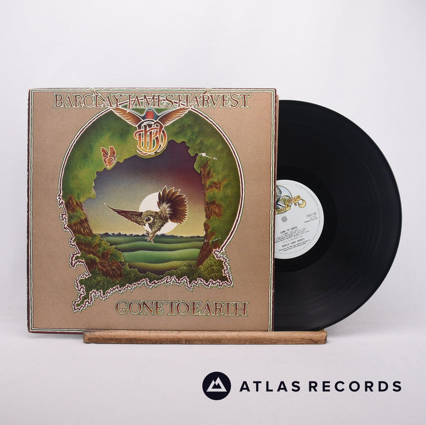 Barclay James Harvest Gone To Earth LP Vinyl Record - Front Cover & Record