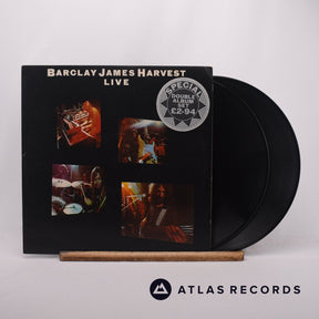 Barclay James Harvest Live 2 x LP Vinyl Record - Front Cover & Record