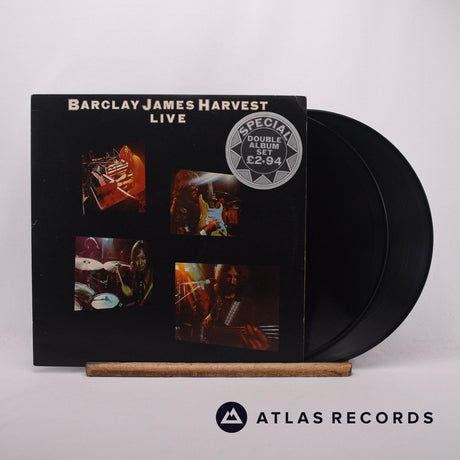 Barclay James Harvest Live 2 x LP Vinyl Record - Front Cover & Record
