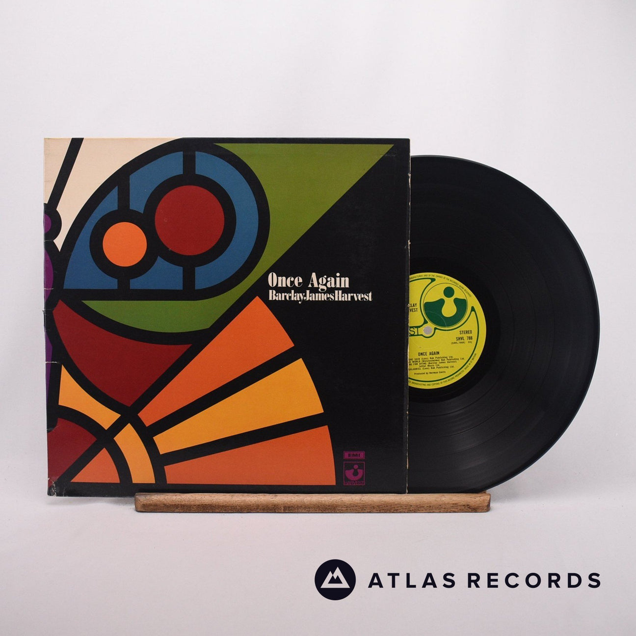 Barclay James Harvest Once Again LP Vinyl Record - Front Cover & Record