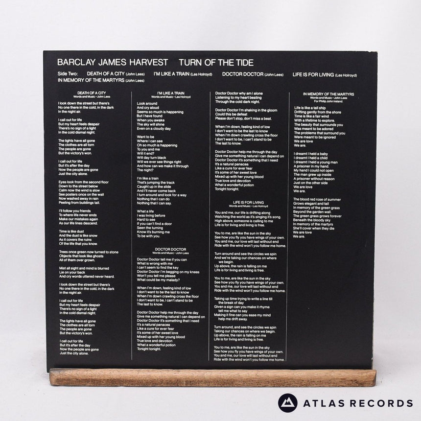 Barclay James Harvest - Turn Of The Tide - LP Vinyl Record - EX/EX