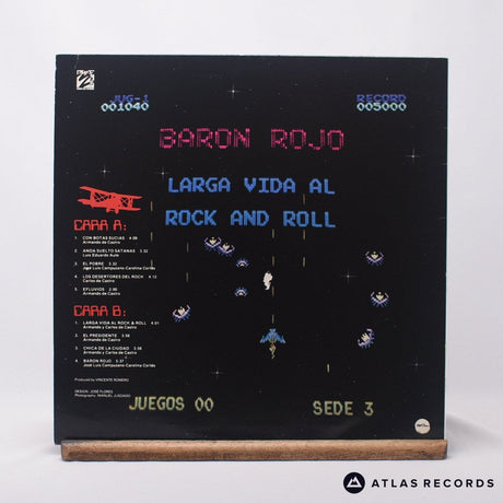 Barón Rojo - Larga Vida Al Rock And Roll - LP Vinyl Record - EX/EX