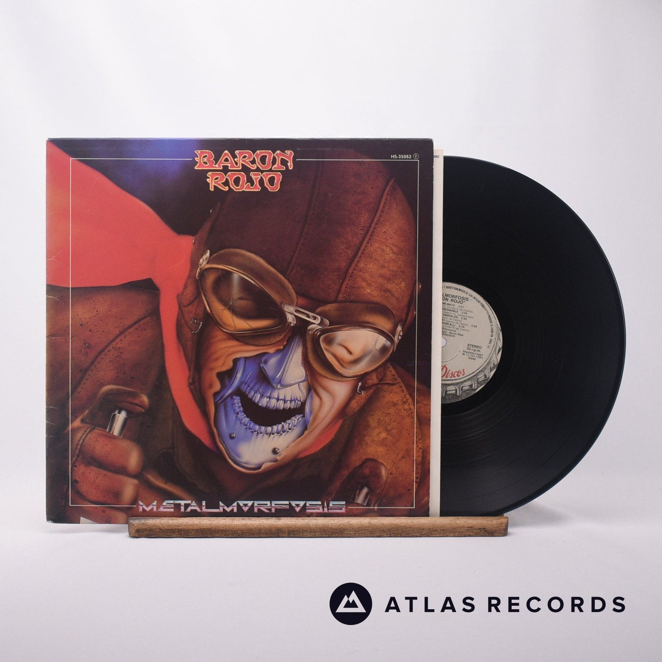 Barón Rojo Metalmorfosis LP Vinyl Record - Front Cover & Record