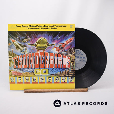 Barry Gray Gerry Anderson's Thunderbirds Are Go LP Vinyl Record - Front Cover & Record
