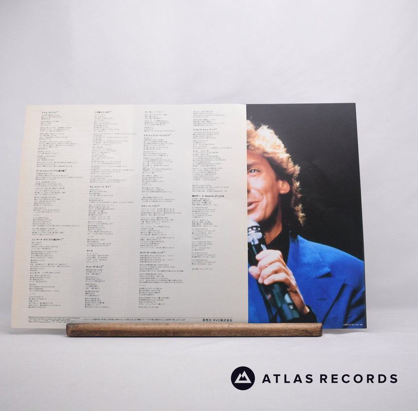 Barry Manilow - Manilow - Insert Lyric Sheet LP Vinyl Record - EX/NM