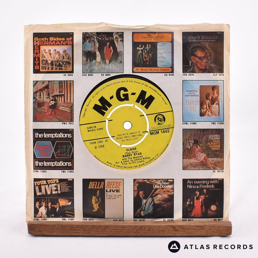Barry Ryan Eloise 7" Vinyl Record - In Sleeve
