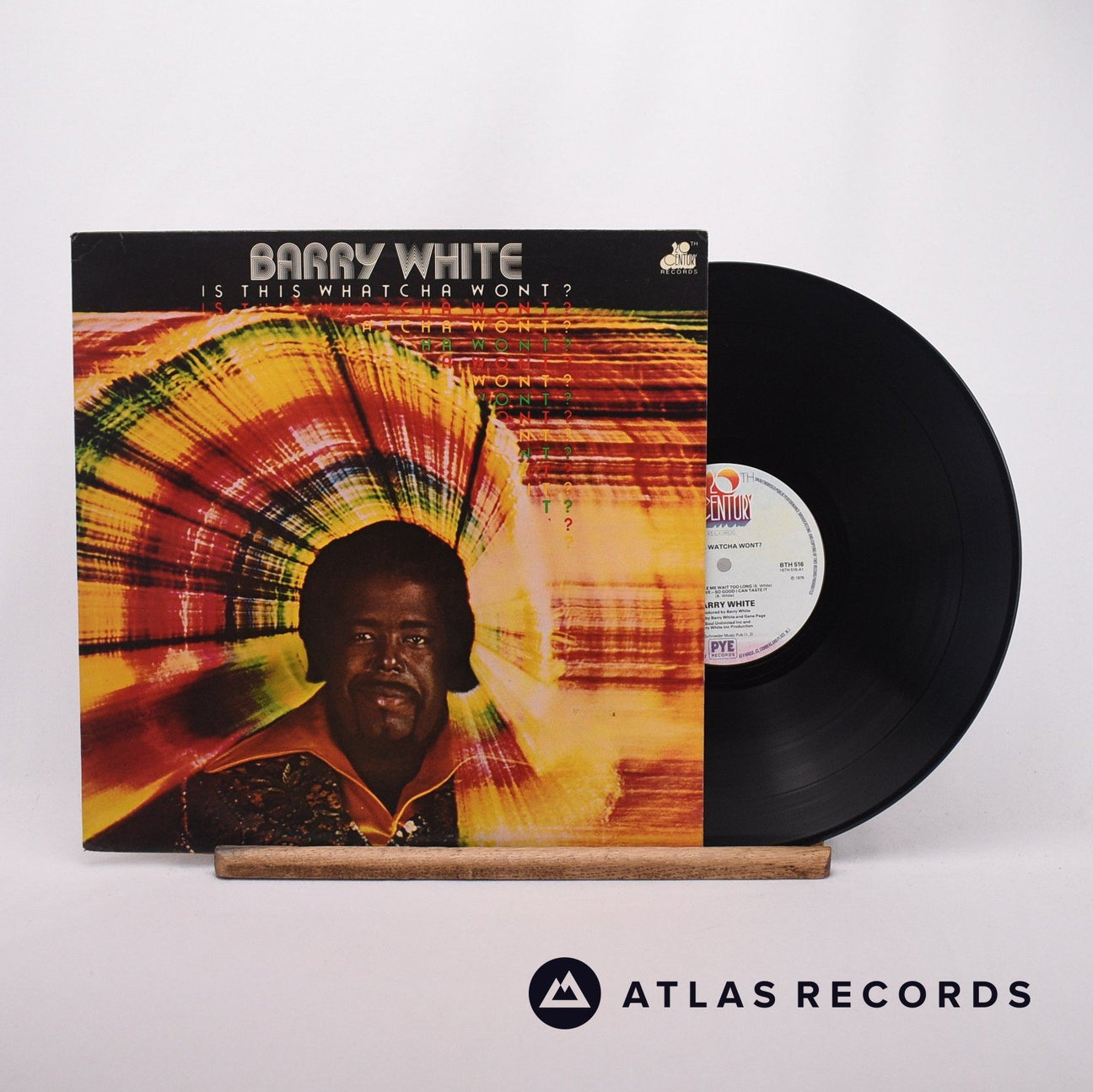 Barry White Is This Whatcha Wont? LP Vinyl Record - Front Cover & Record
