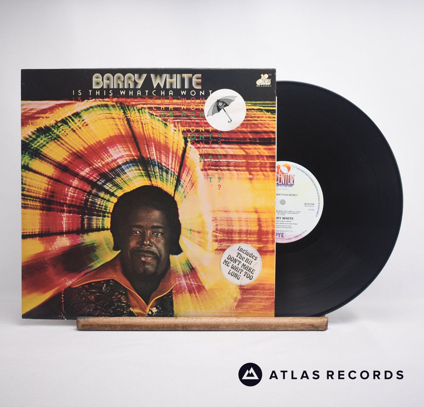 Barry White Is This Whatcha Wont? LP Vinyl Record - Front Cover & Record