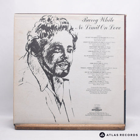 Barry White - No Limit On Love - LP Vinyl Record - VG+/VG+