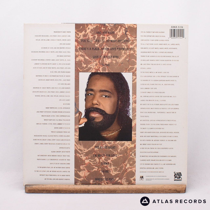Barry White - The Right Night & Barry White - LP Vinyl Record - EX/EX