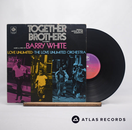Barry White Together Brothers LP Vinyl Record - Front Cover & Record