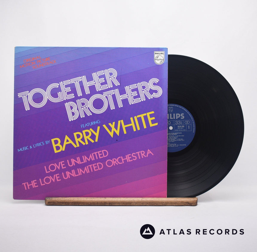 Barry White Together Brothers LP Vinyl Record - Front Cover & Record