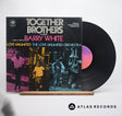 Barry White Together Brothers LP Vinyl Record - Front Cover & Record