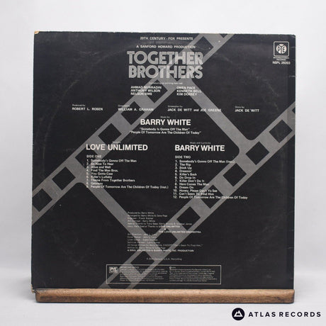 Barry White - Together Brothers - LP Vinyl Record - VG+/VG+