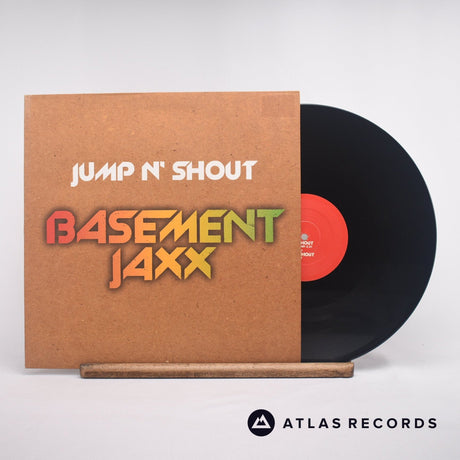 Basement Jaxx Jump N' Shout 12" Vinyl Record - Front Cover & Record