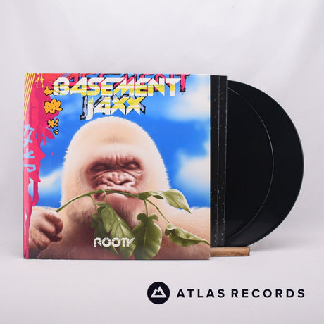 Basement Jaxx Rooty Double LP Vinyl Record - Front Cover & Record