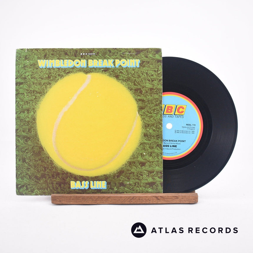 Bass Line Wimbledon Break Point 7" Vinyl Record - Front Cover & Record