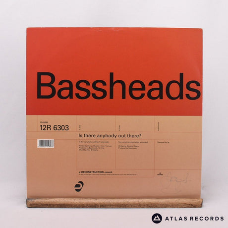 Bassheads - Is There Anybody Out There? - 12" Vinyl Record - EX/EX