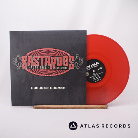 Bastardes Drunk On Dreams LP Vinyl Record - Front Cover & Record