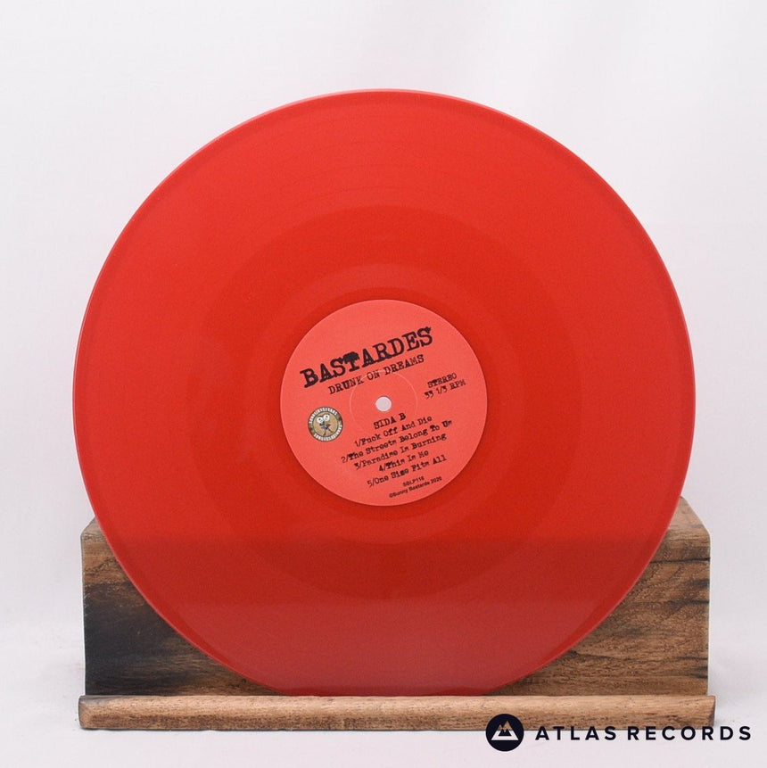 Bastardes - Drunk On Dreams - Red Insert Limited Edition LP Vinyl Record - NM/NM