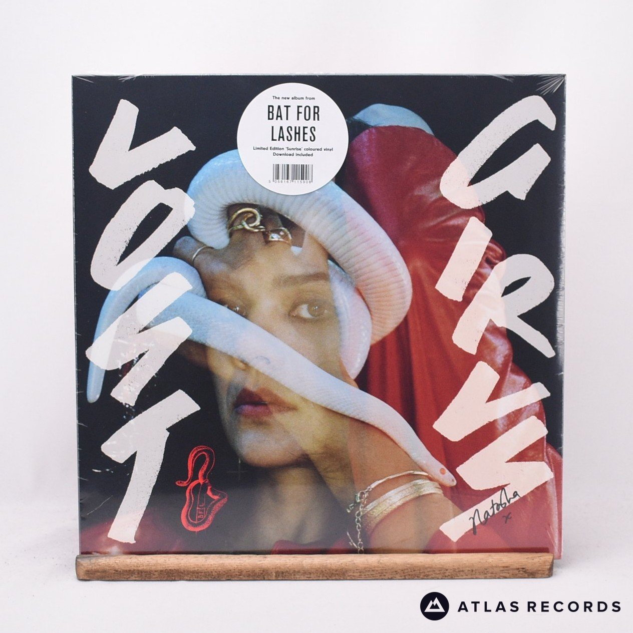 Bat For Lashes Lost Girls LP Vinyl Record - Front Cover & Record