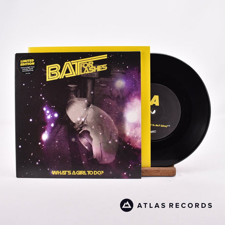 Bat For Lashes What's A Girl To Do? 7" Vinyl Record - Front Cover & Record