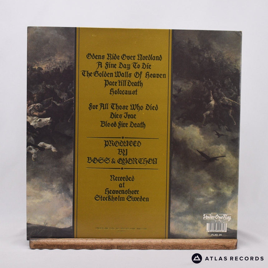 Bathory - Blood Fire Death - Gatefold A1 B1 LP Vinyl Record - EX/EX