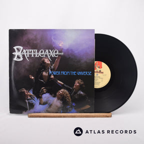 Battleaxe Power From The Universe LP Vinyl Record - Front Cover & Record