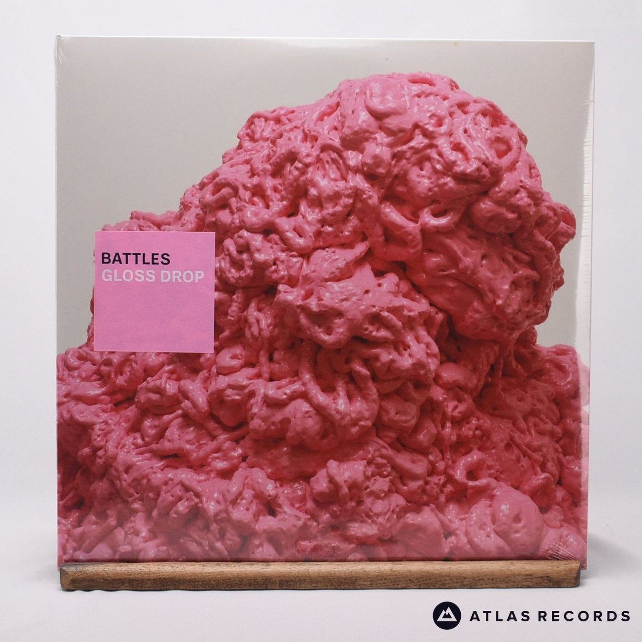 Battles Gloss Drop Double LP Vinyl Record - Front Cover & Record