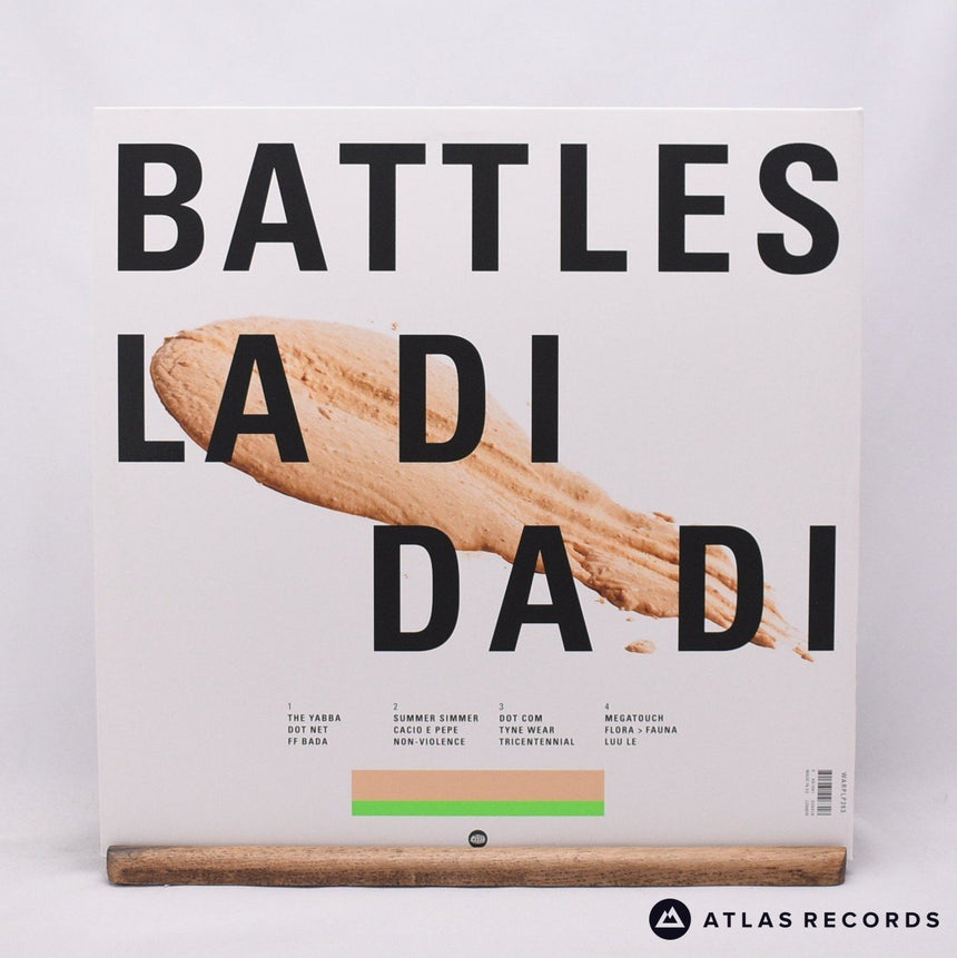 Battles - La Di Da Di - First Press Postcard Double LP Vinyl Record - NM/EX