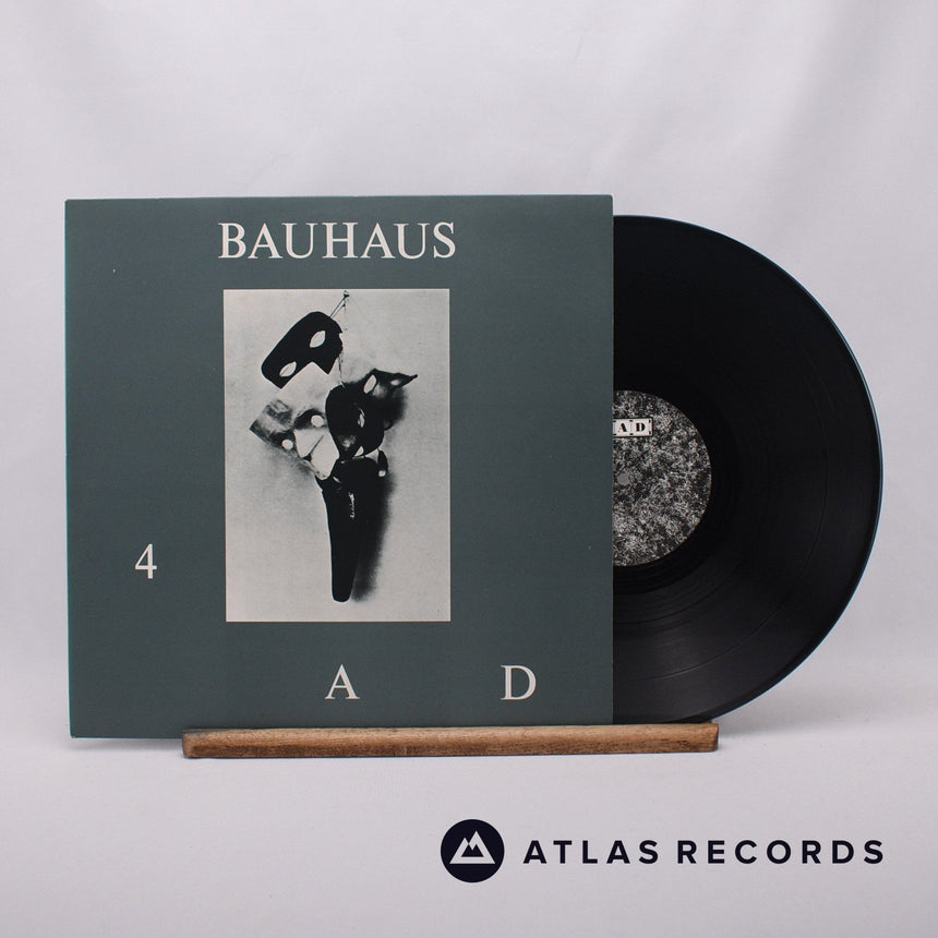 Bauhaus 4AD 12" Vinyl Record - Front Cover & Record