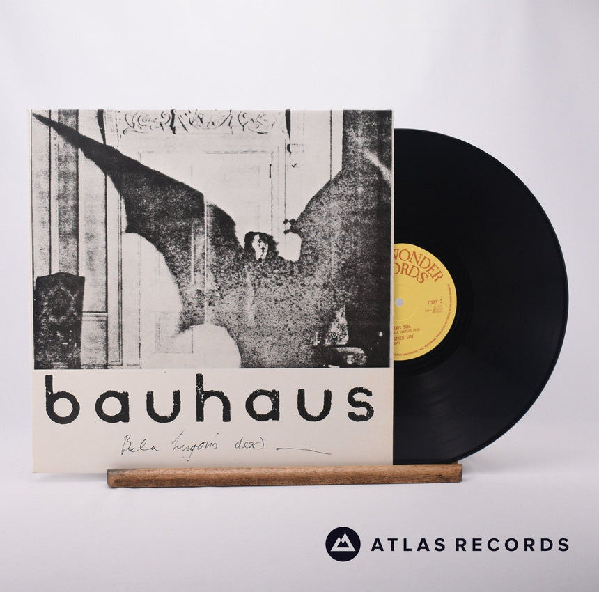 Bauhaus Bela Lugosi's Dead 12" Vinyl Record - Front Cover & Record