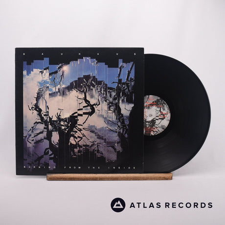 Bauhaus Burning From The Inside LP Vinyl Record - Front Cover & Record