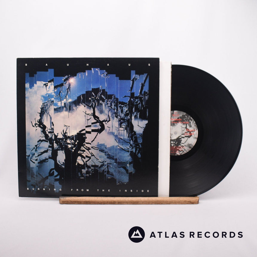 Bauhaus Burning From The Inside LP Vinyl Record - Front Cover & Record