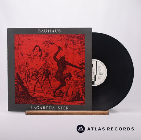 Bauhaus Lagartija Nick 12" Vinyl Record - Front Cover & Record