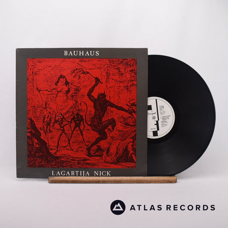 Bauhaus Lagartija Nick 12" Vinyl Record - Front Cover & Record