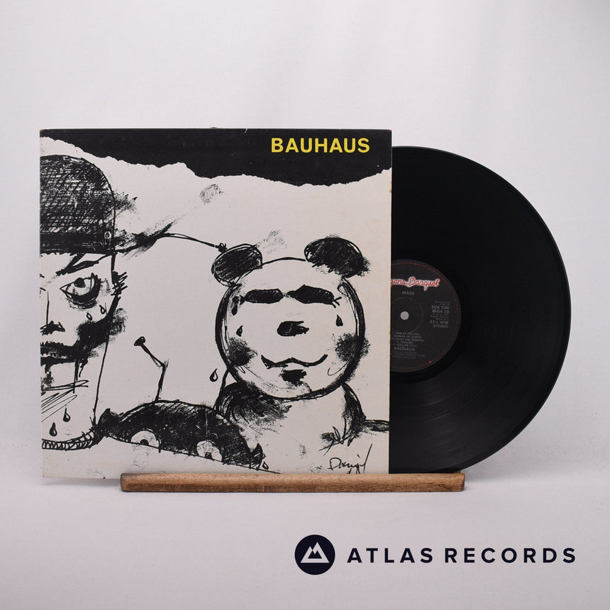 Bauhaus Mask LP Vinyl Record - Front Cover & Record