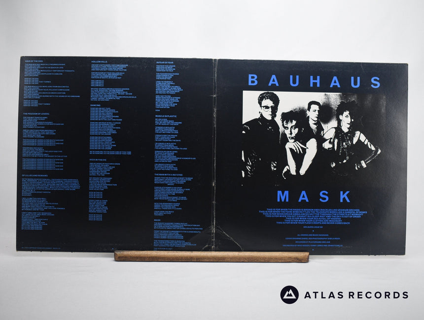 Bauhaus - Mask - Gatefold A B LP Vinyl Record - VG/EX