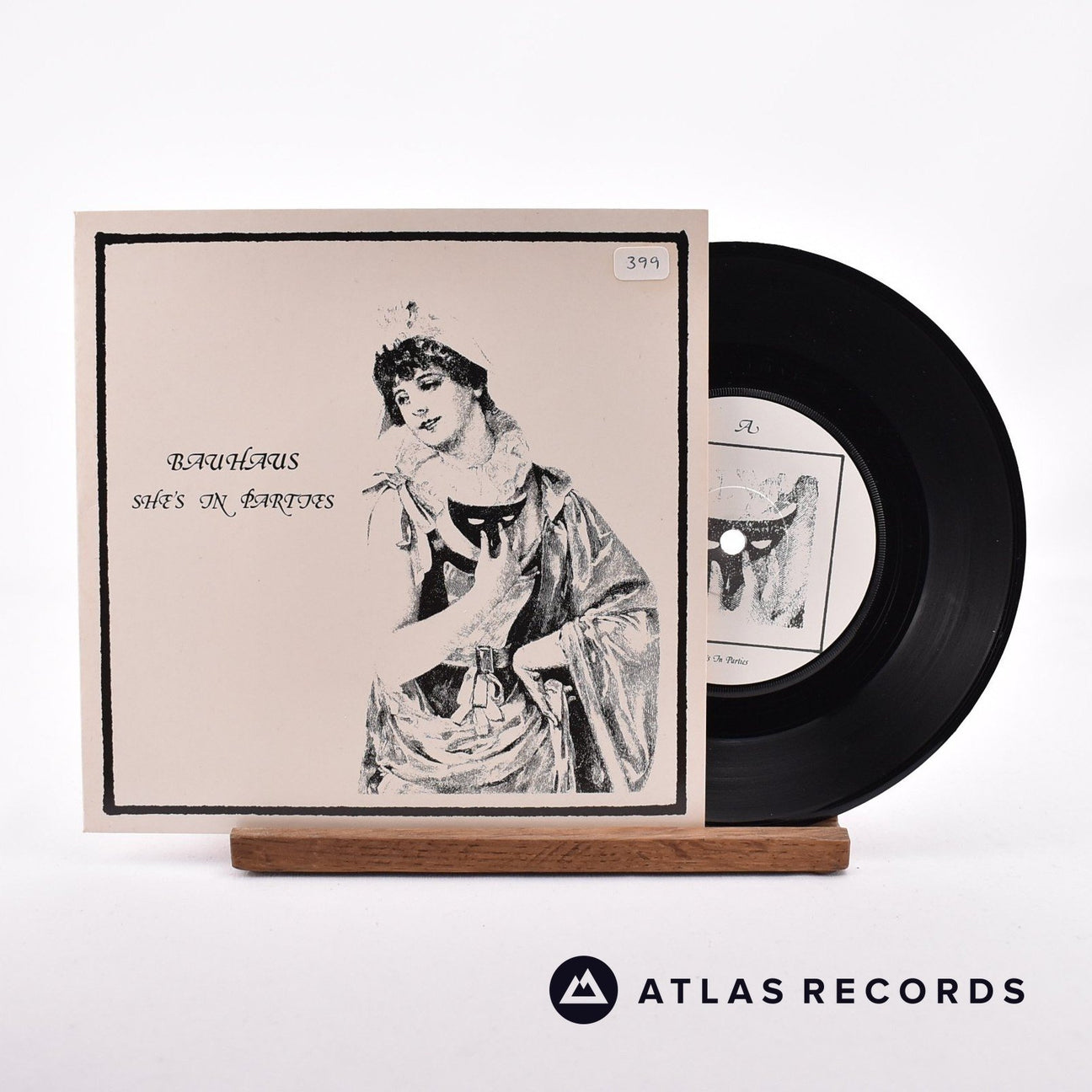 Bauhaus She's In Parties 7" Vinyl Record - Front Cover & Record
