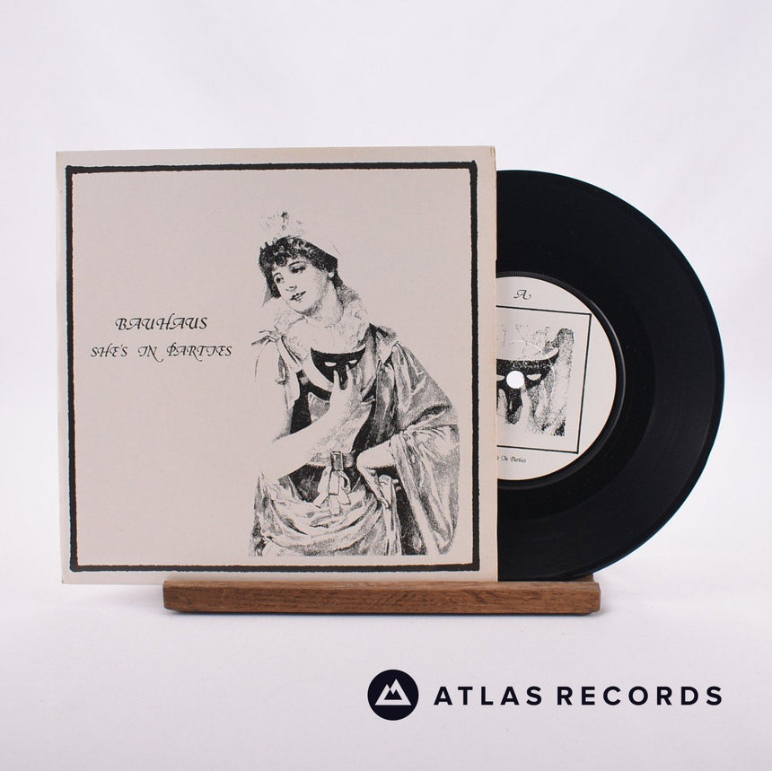 Bauhaus She's In Parties 7" Vinyl Record - Front Cover & Record