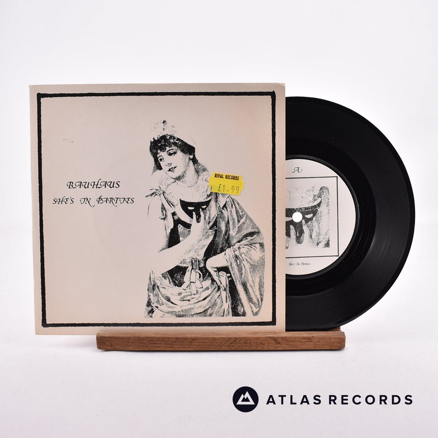 Bauhaus She's In Parties 7" Vinyl Record - Front Cover & Record