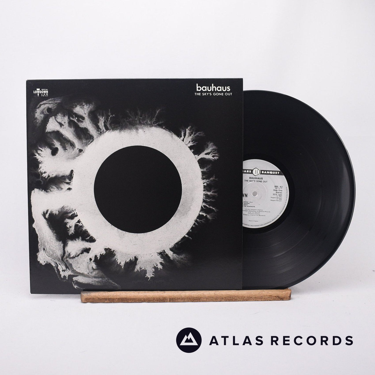 Bauhaus The Sky's Gone Out LP Vinyl Record - Front Cover & Record