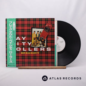 Bay City Rollers Breakout LP Vinyl Record - Front Cover & Record