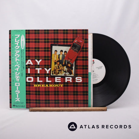 Bay City Rollers Breakout LP Vinyl Record - Front Cover & Record