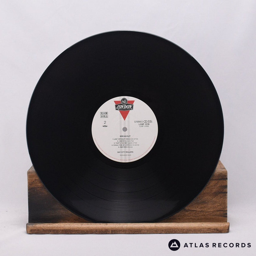 Bay City Rollers - Breakout - Obi Insert Japanese A1 B1 LP Vinyl Record - VG+/EX