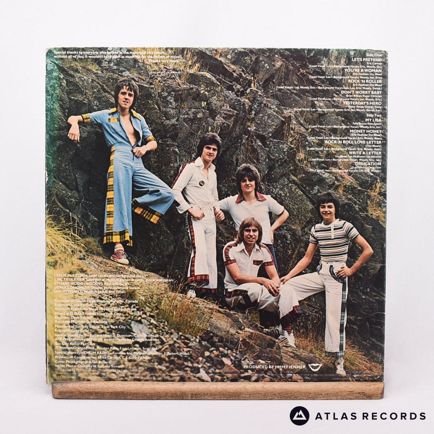Bay City Rollers - Dedication - LP Vinyl Record - VG+/EX