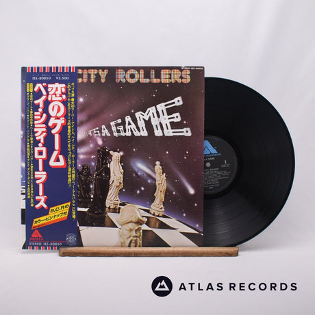 Bay City Rollers It's A Game LP Vinyl Record - Front Cover & Record